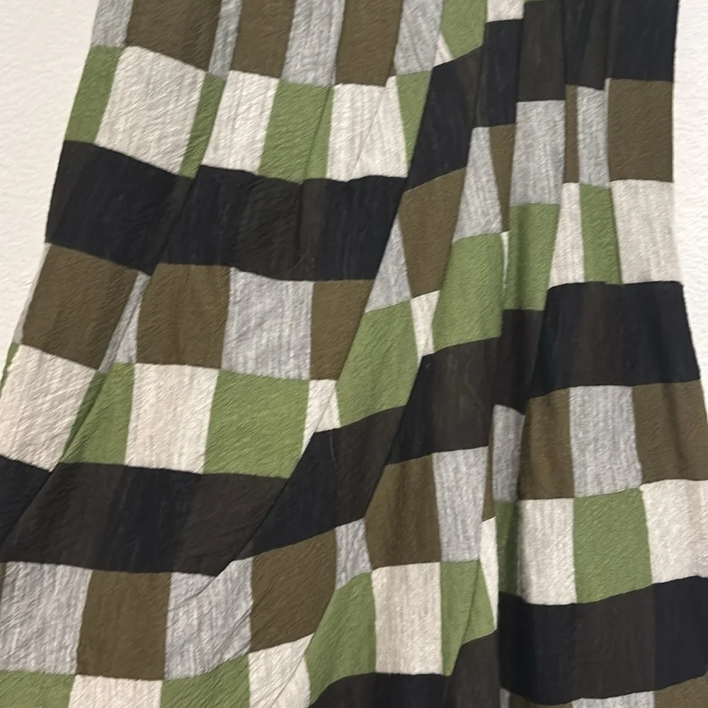 Yohji Yamamoto patch worked wool skirt - Picture 7 of 10